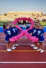 Carmel Middle School Cheerleaders Raise Money for Foundation